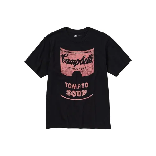 UNIQLO Черный Унисекс T-рубашки