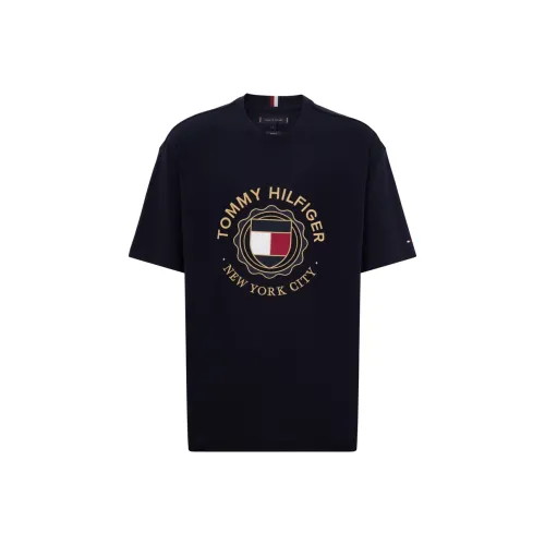 Tommy Hilfiger Темно-синяя DW5 Мужская T-рубашка