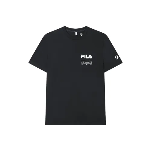 FILA ATHLETICS Темно-черные Мужские T-рубашки