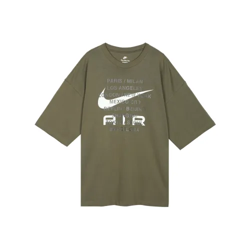 Nike T-Shirt Мужская Средняя Оливково-Зеленая