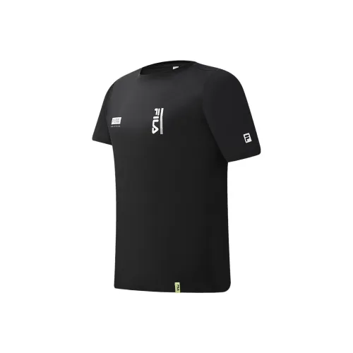 FILA Темно-черные Мужские T-рубашки