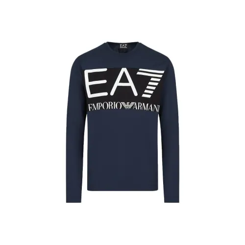 EMPORIO ARMANI EA7 Blue Мужская T-рубашка