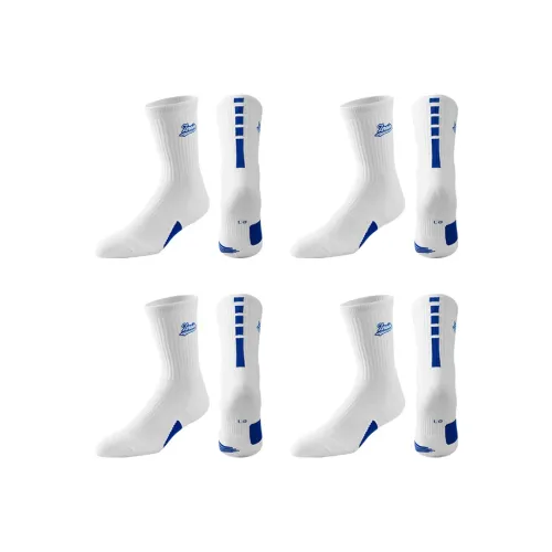 ZEROIN Баскетбольные носки Мужские упаковка из 4 пар