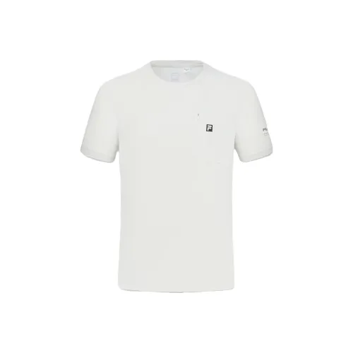FILA Hu Розовый Серый Мужская T-Рубашка
