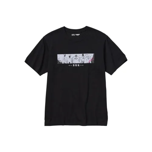 UNIQLO Черная унисекс футболка