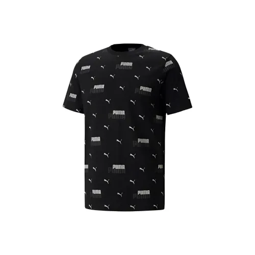 PUMA Мужская черная футболка