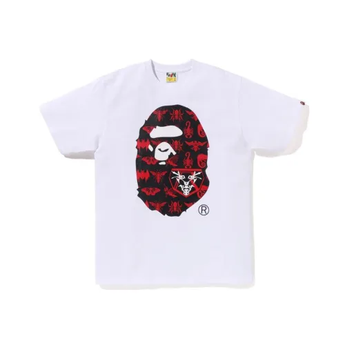 A BATHING APE x New Kamen Rider Knight Collaboration BAPE x Новый Kamen Rider Co Бренд T Рубашка Унисекс