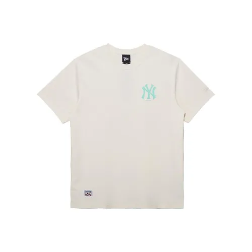 New Era Светло-желтая Унисекс Футболка