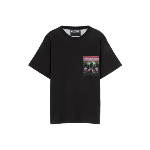 VERSACE JEANS T-Shirt Мужской Черный