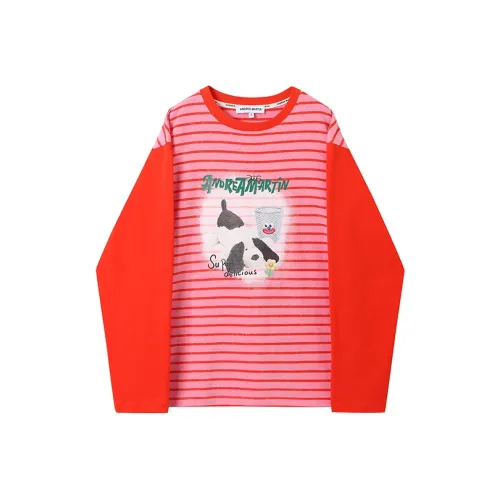 ANDREA MARTIN T-Shirt Унисекс Красный