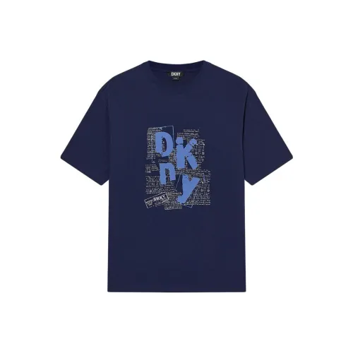 DKNY Темно-синие мужские футболки T