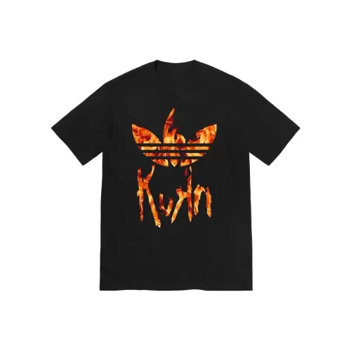 Adidas Originals Adidas Originals X Korn Co Branded Series T Рубашка Унисекс Черный