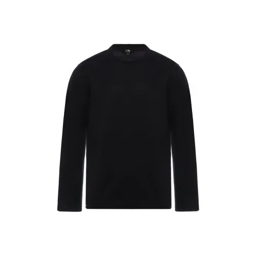 LI NING 1990 Commuter Series Рубашка Мужская Черная