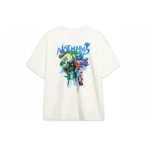 LINING x LEAGUE OF LEGENDS Sports Life Collection T-Shirt Унисекс Айвори