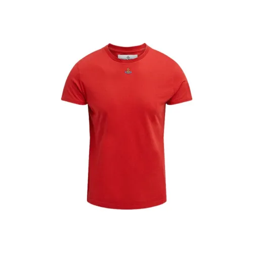 Vivienne Westwood SS24 T Shirt Мужской Красный