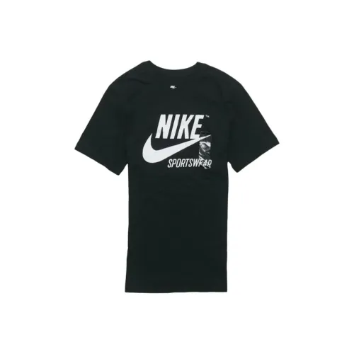 Nike Мужские черные футболки