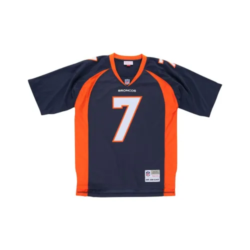 Mitchell Ness Оранжевый, синий Унисекс Футболка