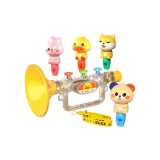 Желтая уточка, расклешенный, кролик, утенок, щенок, медвежонок