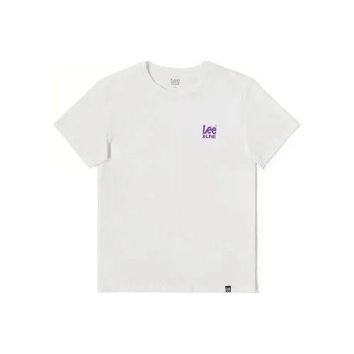 Lee Xline Белая Унисекс Футболка