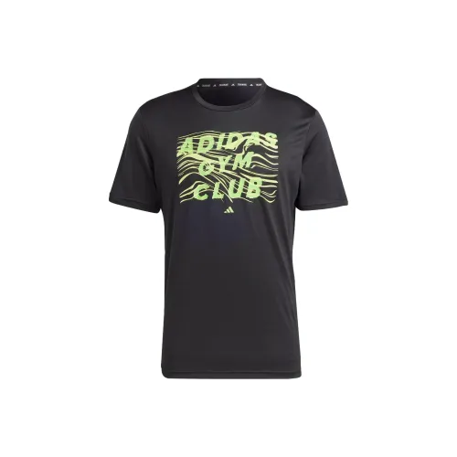 Adidas Hiit Черная Мужская T-Рубашка