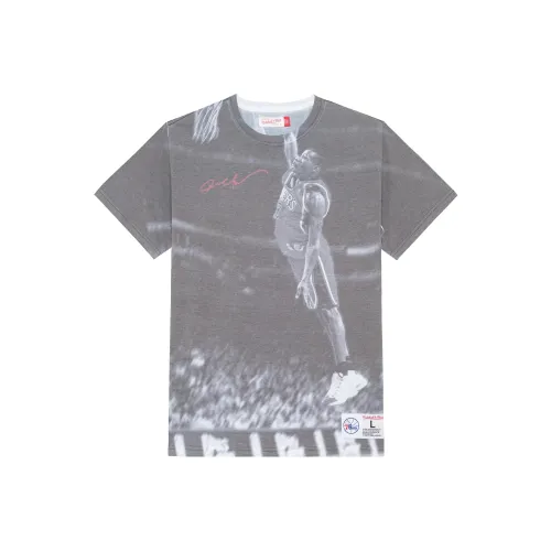 MITCHELL NESS T-Shirt Унисекс Серый