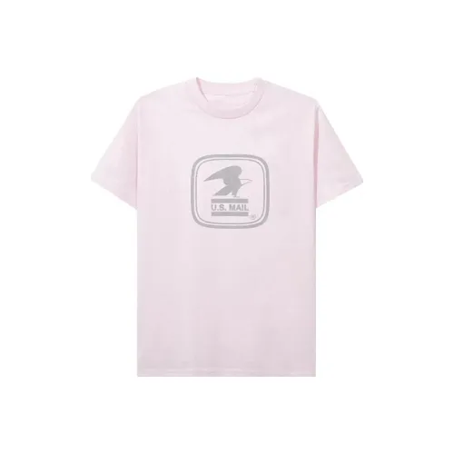 ANTI SOCIAL SOCIAL CLUB Розовая унисекс футболка