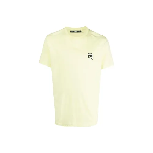 Karl Lagerfeld T-Shirt Мужской Желтый