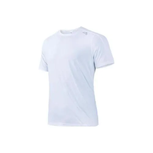 ANTA Running Collection Бег Т-Рубашка Мужская Чисто Белая