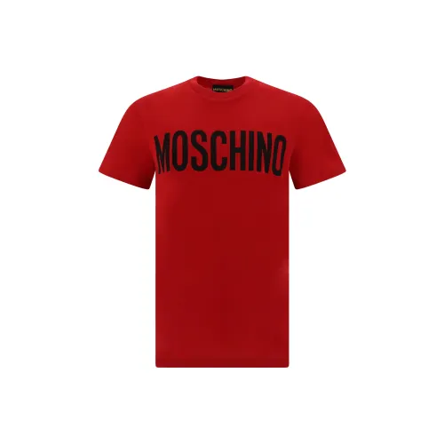 MOSCHINO Red Мужская T-рубашка