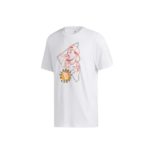 Adidas Белая Мужская Футболка