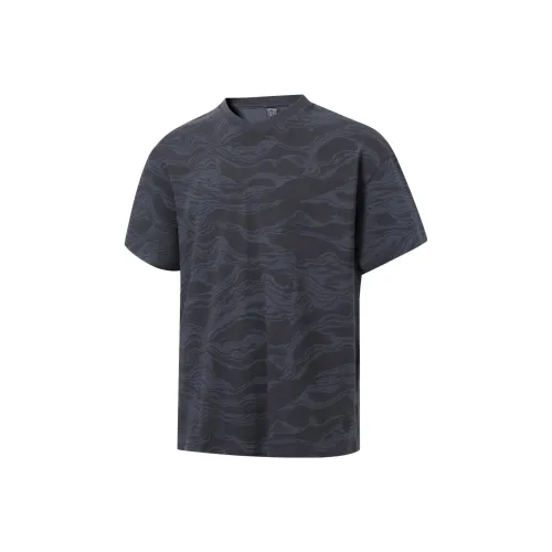 LINING Jackie Chan SS23 T-Shirt Унисекс Угольный Черный