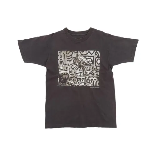 SAINT LAURENT SS23 T-Shirt Унисекс Черный