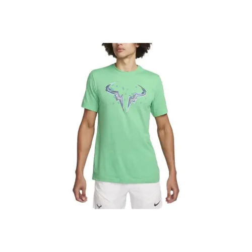 nike RAFA T Рубашка Мужская Весенняя Зеленая