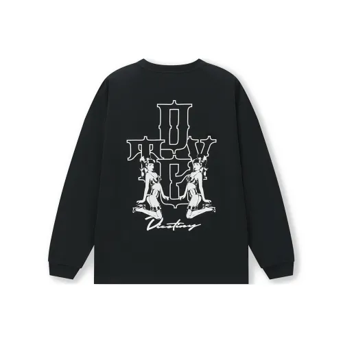 DICETINY Черная унисекс футболка