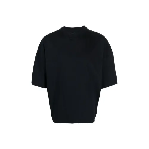 JIL SANDER Морской Синий Мужская T-Рубашка
