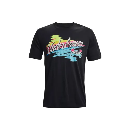 Under Armour T-Shirt Мужской Черный