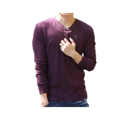 SUPERDRY Виноградный фиолетовый Мужская футболка с коротким рукавом