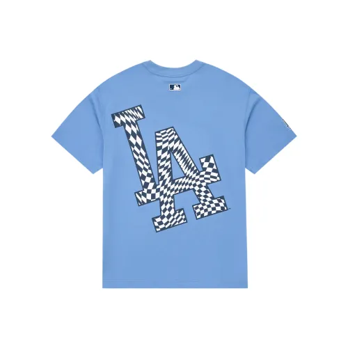 Mlb Base Logo Комплект с рукавами T-рубашка унисекс синий