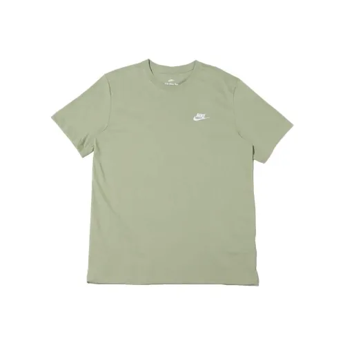 NIKE Масляно-зеленая унисекс футболка