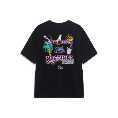 Подкладка Sports Lifestyle Collection Sports Trendy Collection T-Shirt Мужская Черная