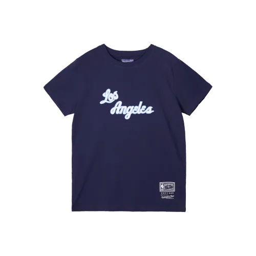 MITCHELL NESS T-Shirt Унисекс Темно-синий