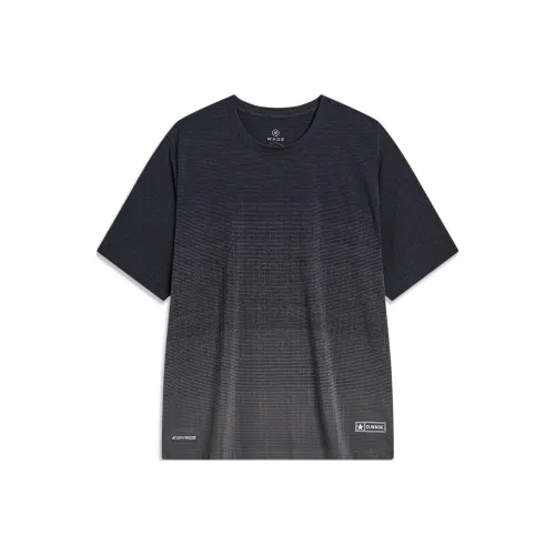 LINING T Рубашка Мужская Черный Дым Чернильный Серый