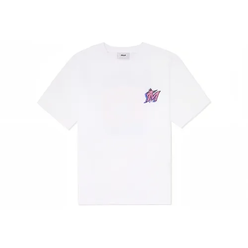 MLB Miami Marlins Экрю Унисекс Футболка