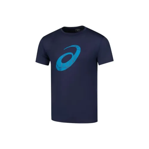 Asics Темно-синие Мужские T-рубашки