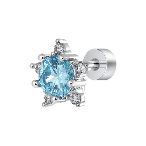 MISS XIA JWY Титановые стальные серьги-гвоздики унисекс