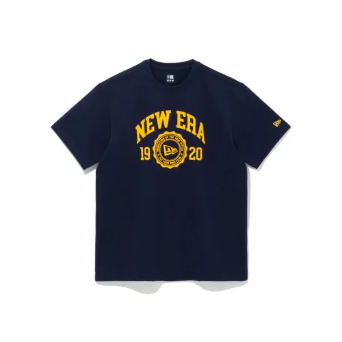 New Era T-Shirt Унисекс Темно-синий