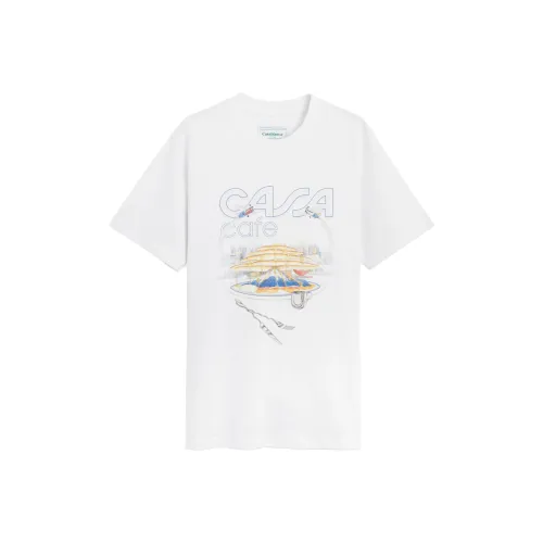 CASABLANCA Белый Мужской T-Рубашки