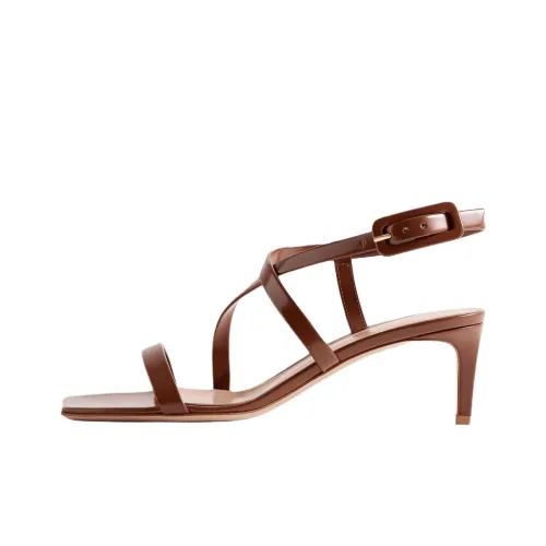 GIANVITO ROSSI Lindsay One Strap Sandals 5,5cm Women's Brown