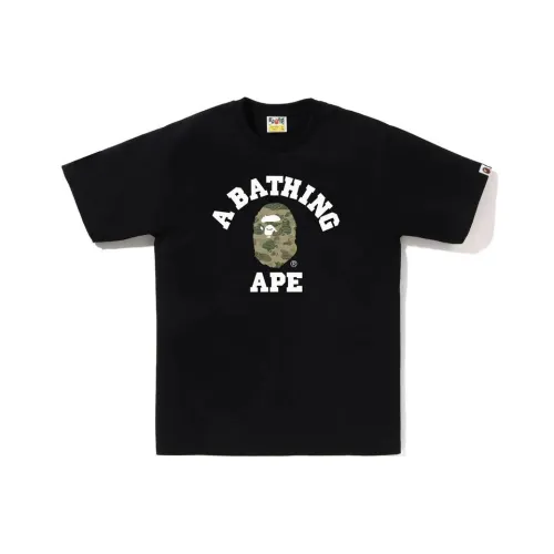 A BATHING APE Bape FW23 LAYERED LINE серия Мужские T-рубашки