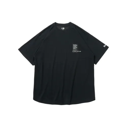 New Era New Era x Yohji Yamamoto SS23 Черные Мужские T-рубашки